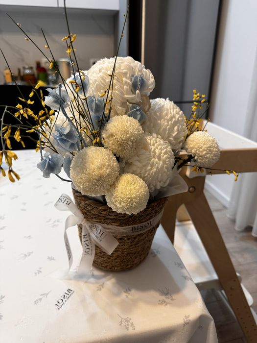 б/у цветы свежие новые