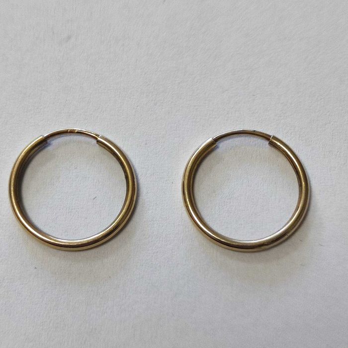 Златни обеци 1.22гр.