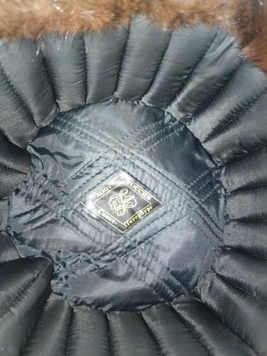 Шапка норковая теплая