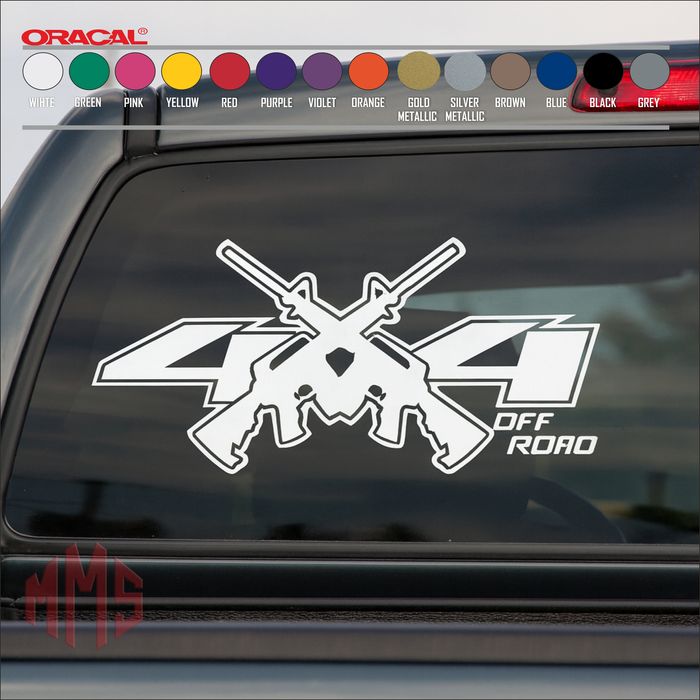 4x4 Off Road стикер - Стикер за твоя джипове и пикапи