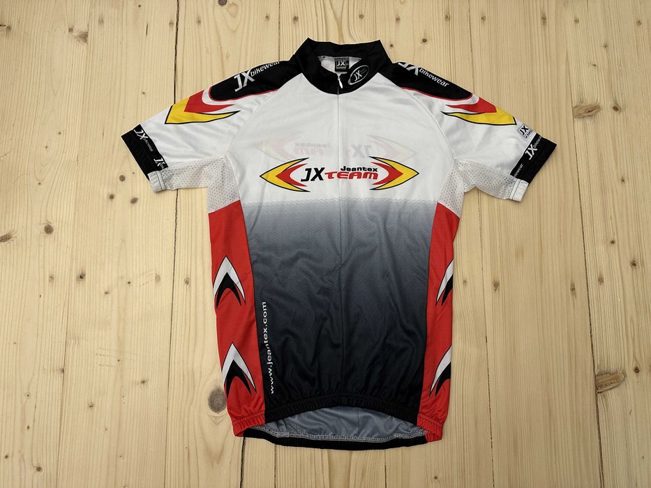 Tricou Ciclism Jeantex JX Team - Mărimea M - Nou - Profesional - Material Tehnic Respirabil