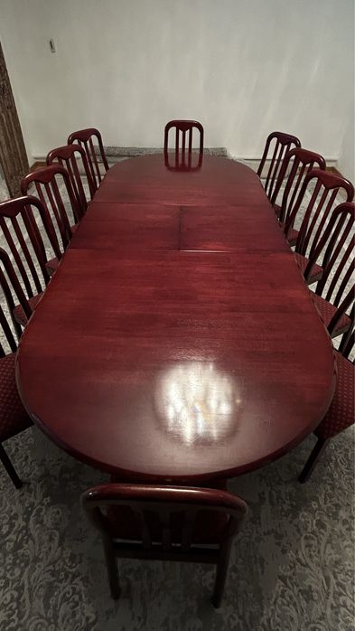 Стол и стулья жаксы жагдайда