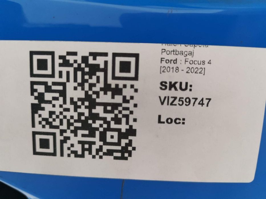 Haion Capota Portbagaj Ford  FOCUS MK4 Hatchback [C519] [2018 - 2019 2