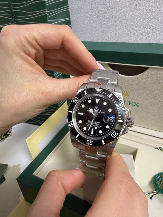 Ceas Rolex Submariner Silver/Black Dial