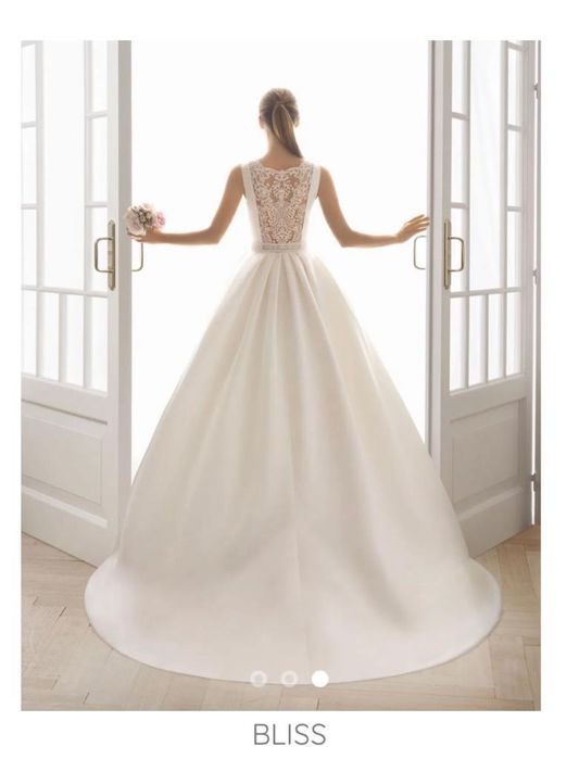 Vand rochie de mireasa Bliss Mikado Aire Barcelona