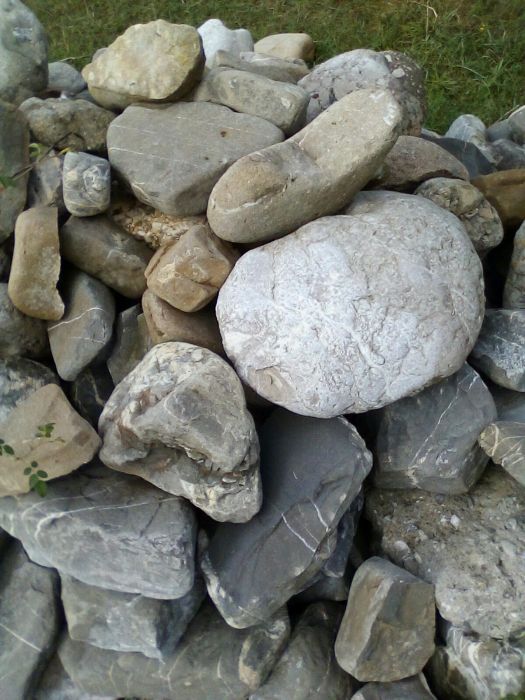 Piatra gabioane , ornamente și construcții