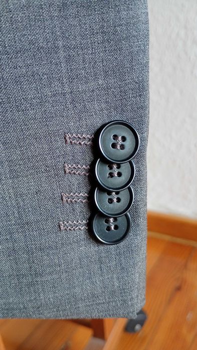 Мъжко сако от италиански плат Marzotto + подарък