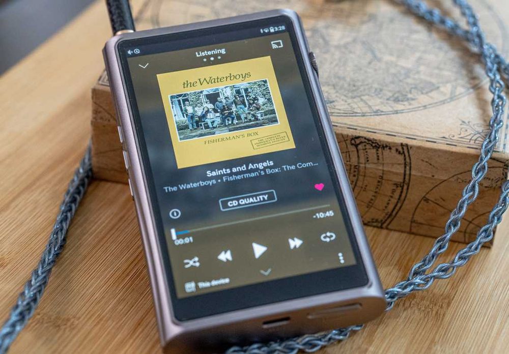 Shanling M7 Titanium Music Player DAP Audiophile, Ca Nou, Cutie, Husa