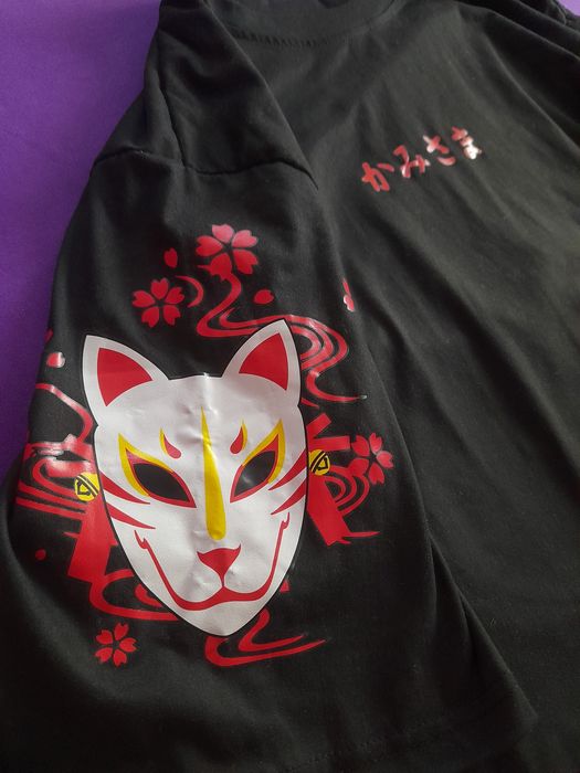 Japanese style fox тениска