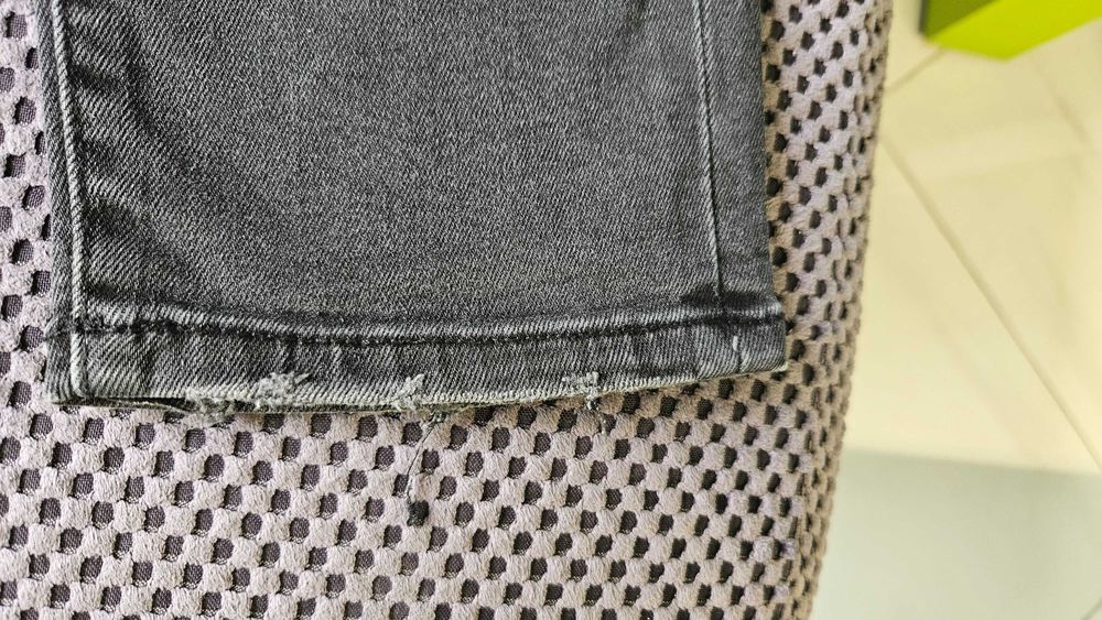 Детски дънки Zara, 164 cm, сиви