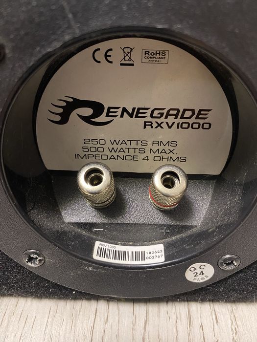 Subwoofer Auto Renegade