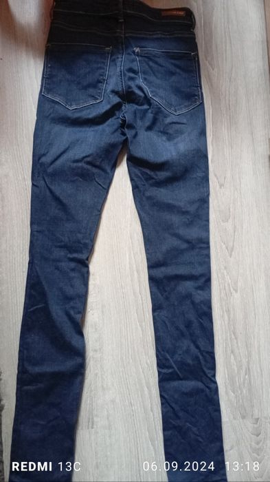 Дамски сини дънки