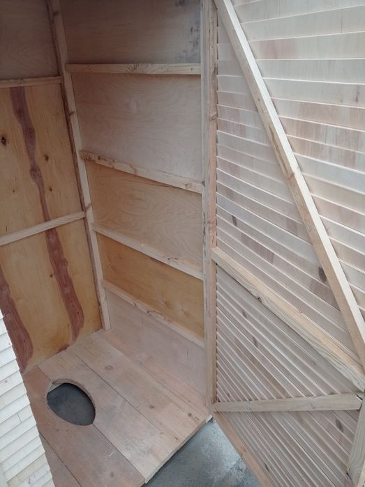 Туалет уличный легкий