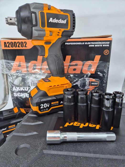 Pistol de Impact Adedad 20V 4.0Ah 1000Nm 2 Baterii -Resigilat/Utilizat