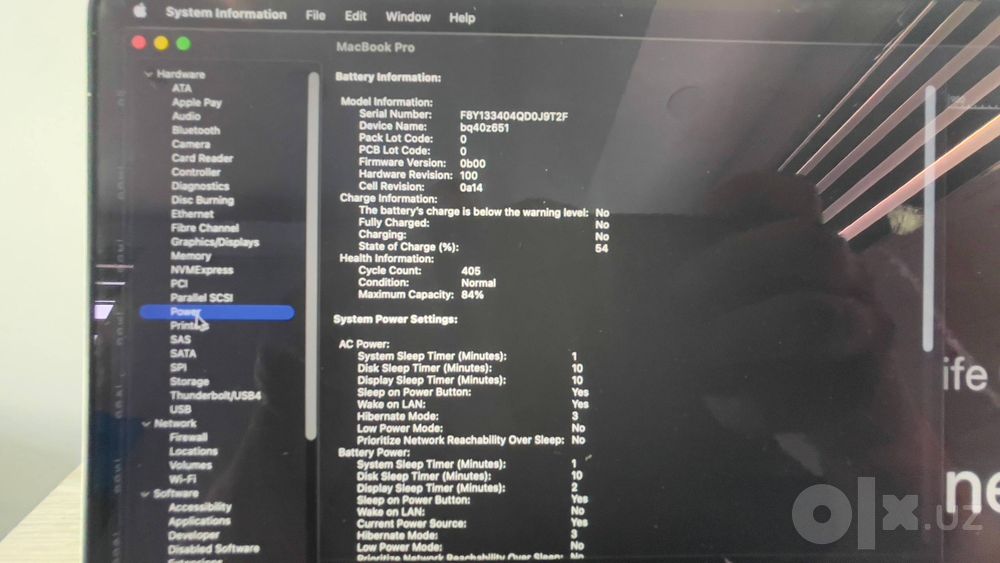 Macbook pro M1 chipli