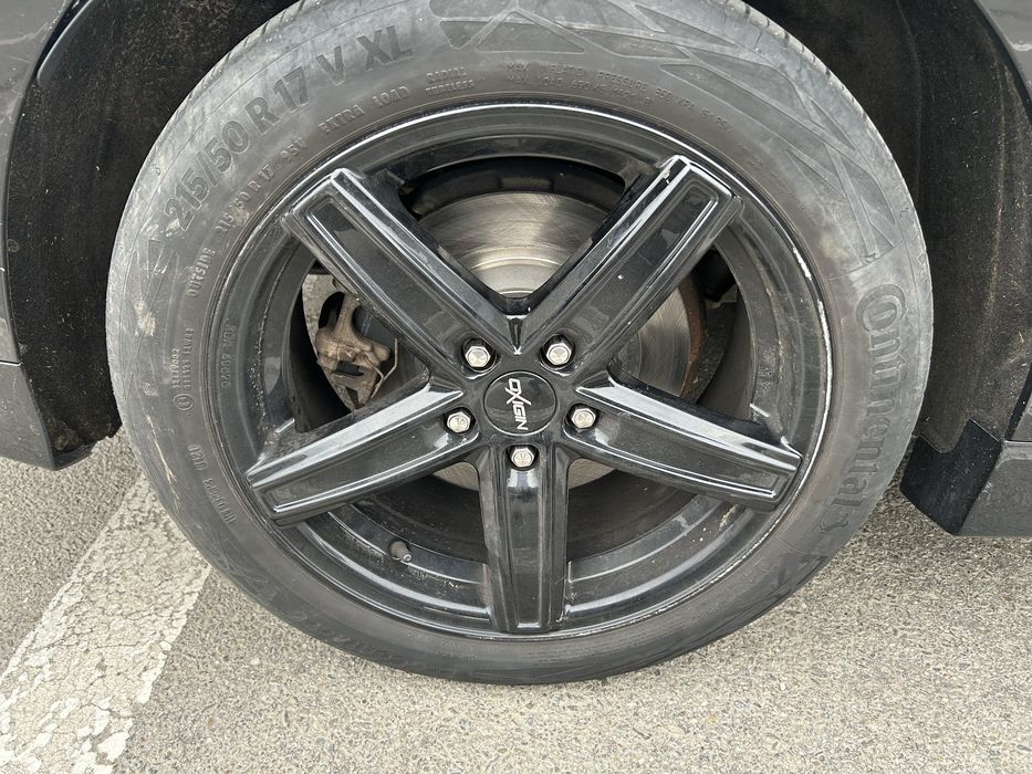 Jante + anvelope 5*108 215/50r17