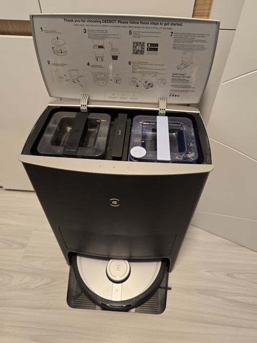 Ecovacs omni x1 робот прахосмукачка