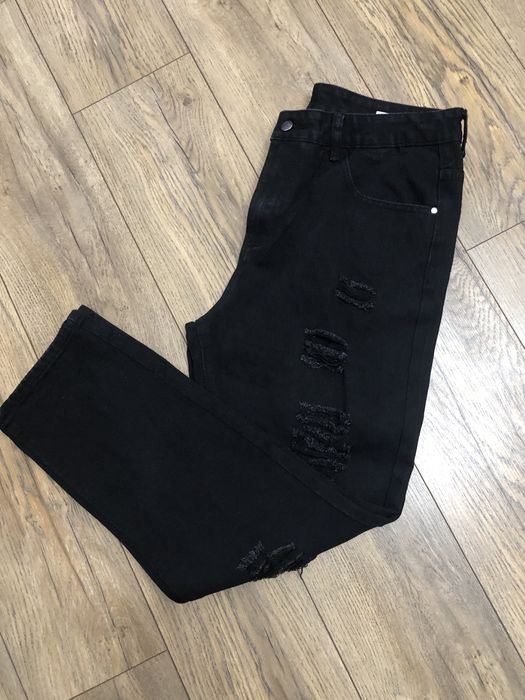 Мъжки черни дънки