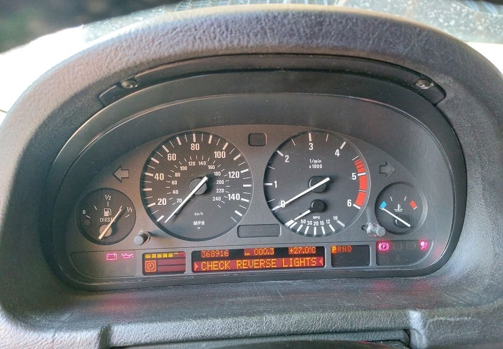 Дооснащение приборной панелью High BMW E38/E39/E53