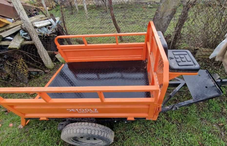 Мотофреза с ремарке и аксесоари за оране