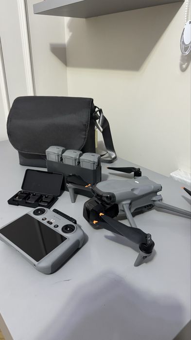 Dji Air 3s fly more combo Rc-2 серый