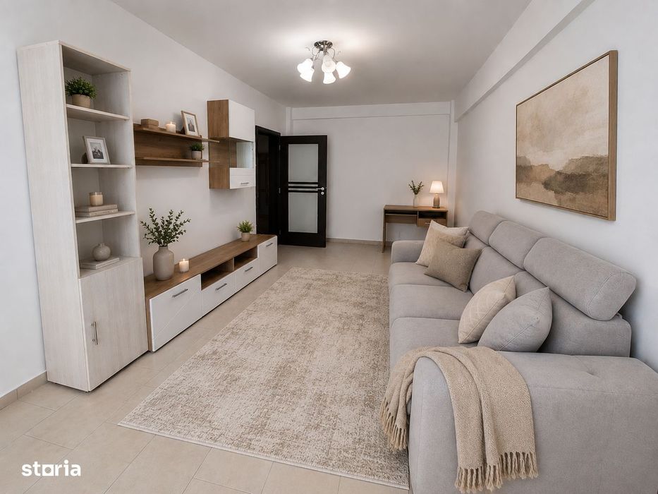 Apartament 2 camere, 50 mp, decomandat, bloc 2018