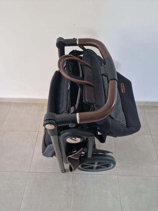 Количка, столче за кола, кош Peg Perego Veloce, цвят Fiat 500