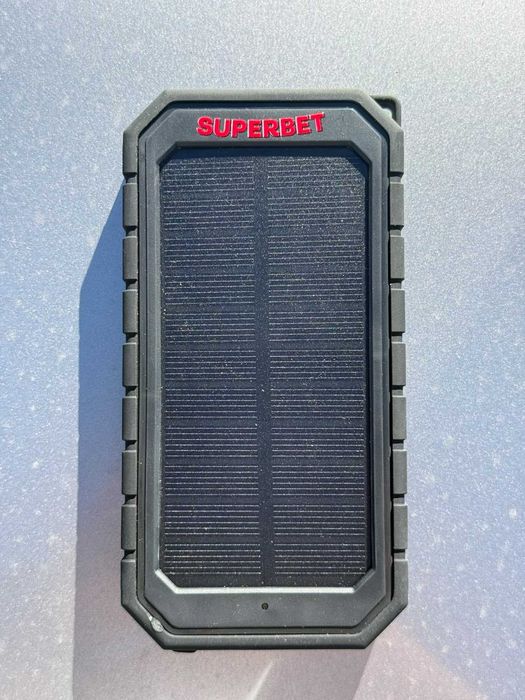 Baterie externă solară 10.000 mAh, Încărcare Wireless - Nouă