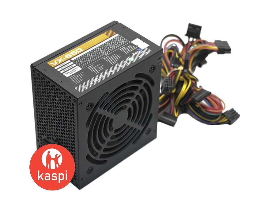 Блок питания  650W AeroCool VX-650 12см 4x SATA 2x 6+2 pin