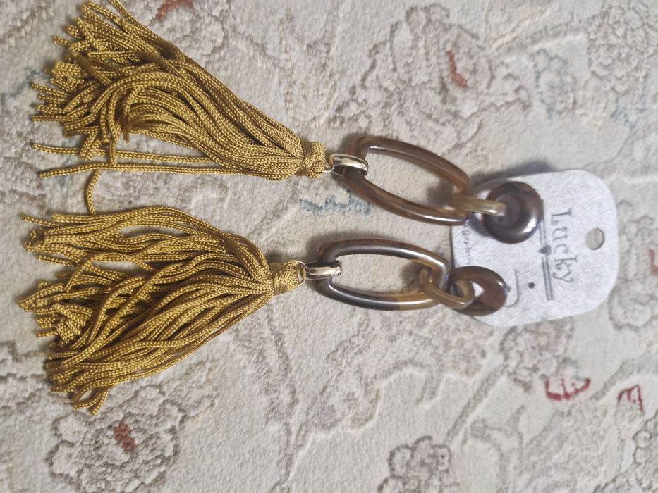 Серьги Евро бижутерия