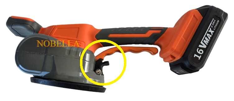 Вибратор за плочки с дисплей и батерия 16 V/Li-Ion -2000 mAh