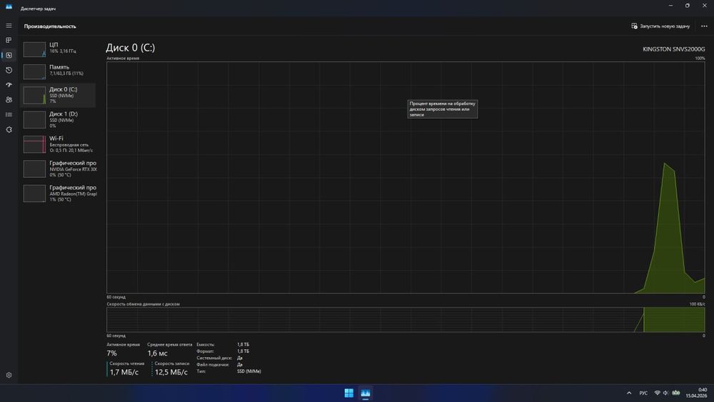 Мощный игровой ноутбук
