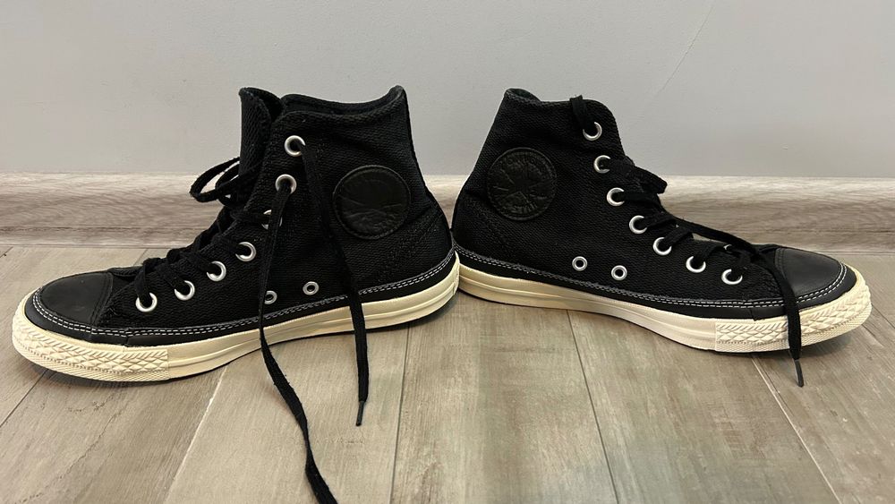 Дамски черни кецове Converse