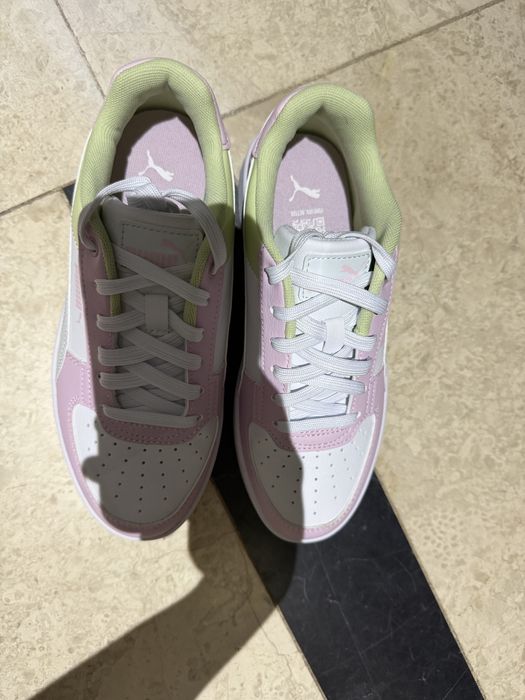 Puma кеды розово/белые