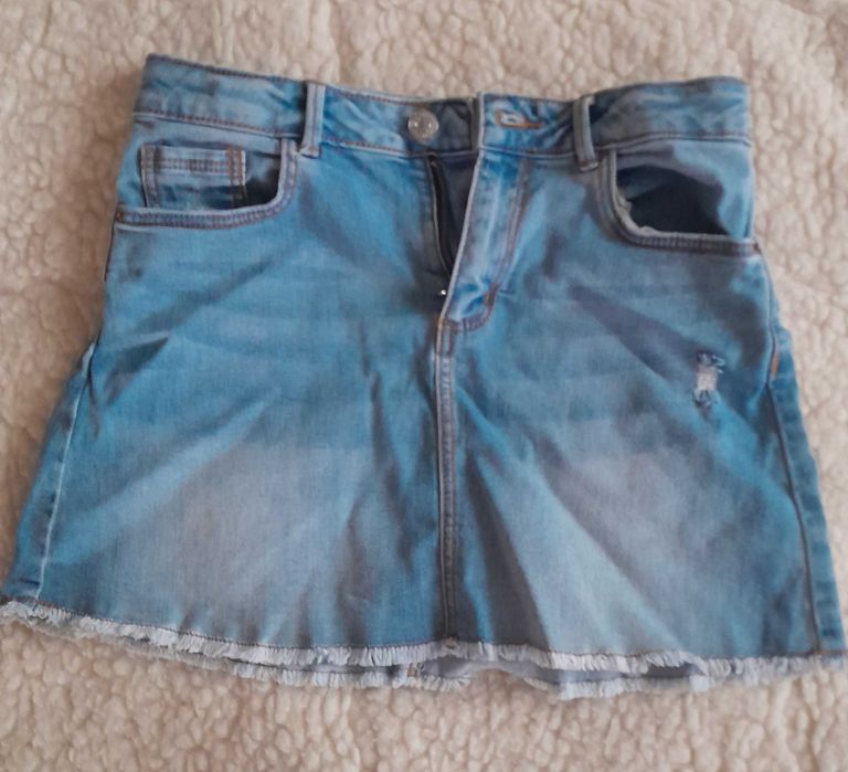 Детска Пола, дънкова, размер 140