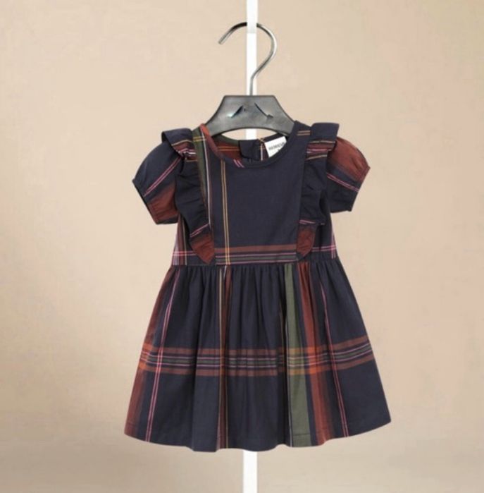 Burberry рокля за бебе 1 г choe bonpoint mayoral lisa