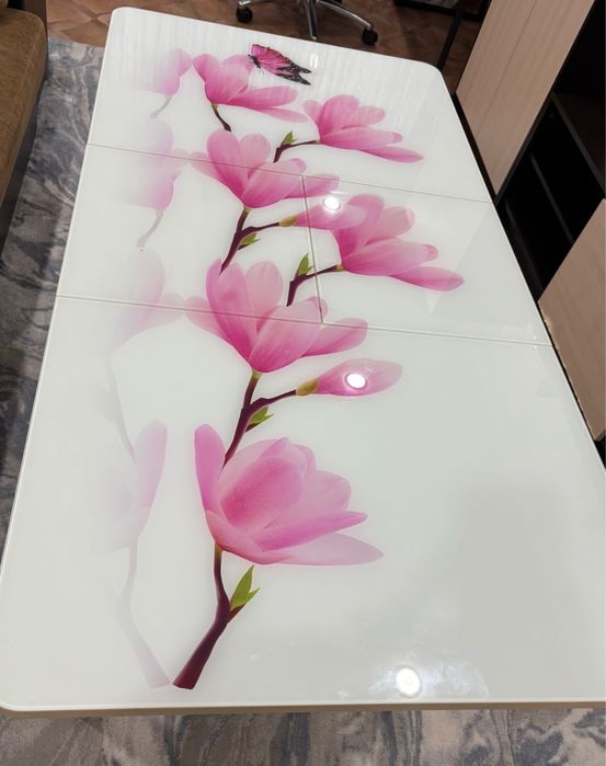 Продам кухонный стол стеклянный