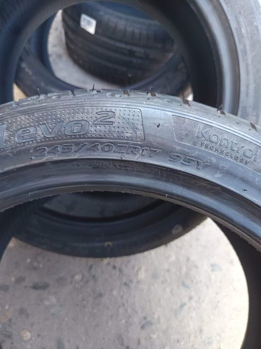 245/40/17 2броя Hankook VentusS1Evo².Гумите са чисто нови!!