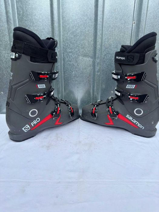 Clapari ski schi Salomon R100 marime Eur:47 Mondo:31 344mm flex:100