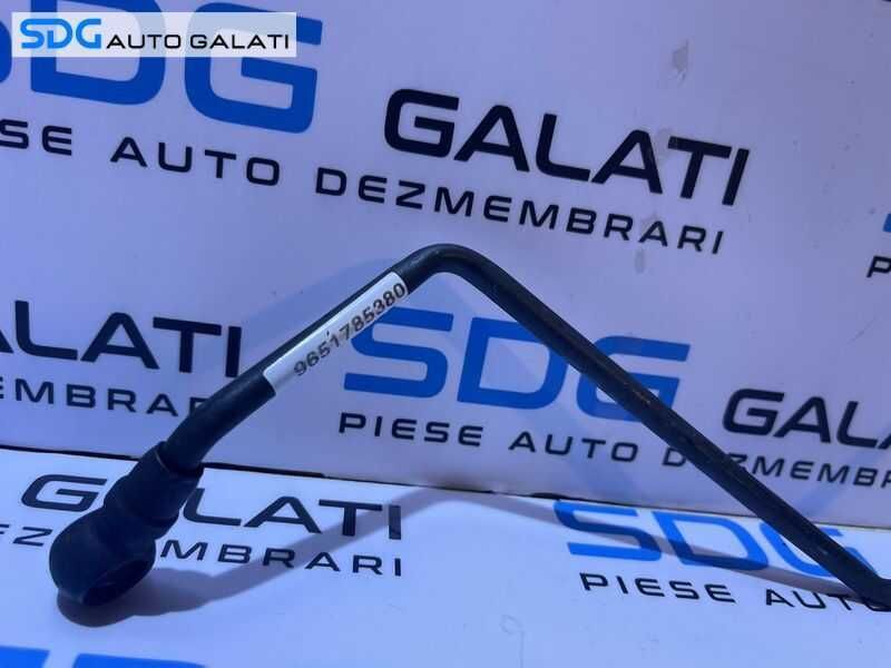 Teava Conducta Ulei Turbo Turbina Turbosuflanta Citroen Berlingo 1.6 HDI 2001 - 2008 Cod 9651785380