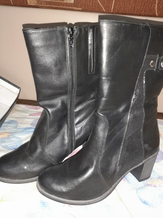 Cizme de piele naturala