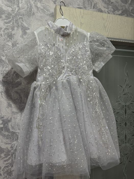 Белое платье для девочек