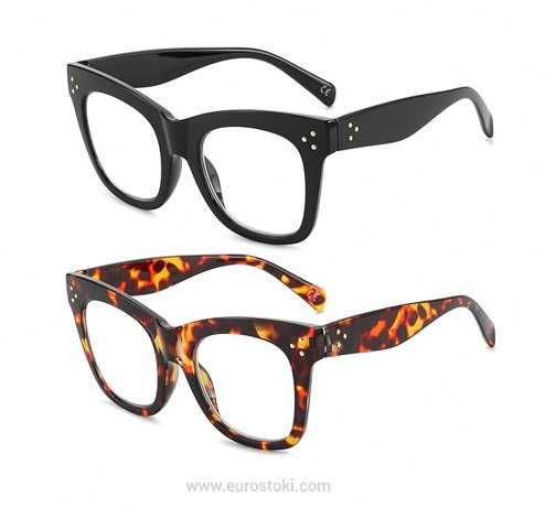 Комплект от 2 чифта диоптрични очила за четене AJYADO Oprah