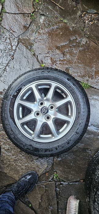 4/100/14 toyota yaris corrola Резервна джанта с гума за тойота ярис