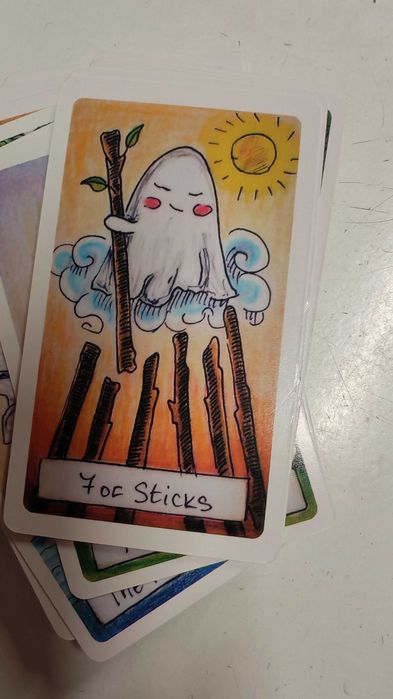 Карти таро с котки, и духове