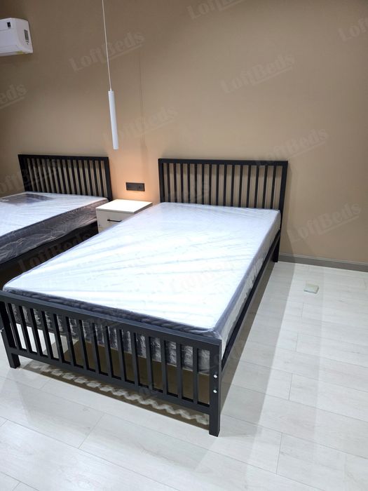 Кровать STELOFT двуспальнаяи односпальная, kalavat, matras,  Loft