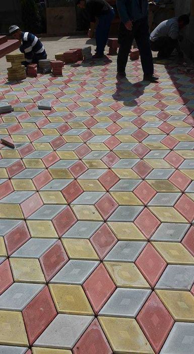 Pavaje de gradina pavele zone rezidentiale - model retea 2 montaj