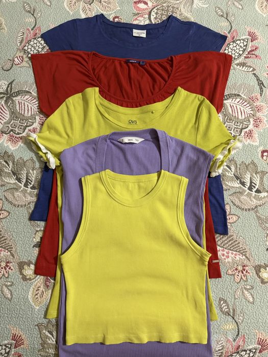 Цена за все!  Футболки разные (US Polo, Mexx, Mango, OVS)