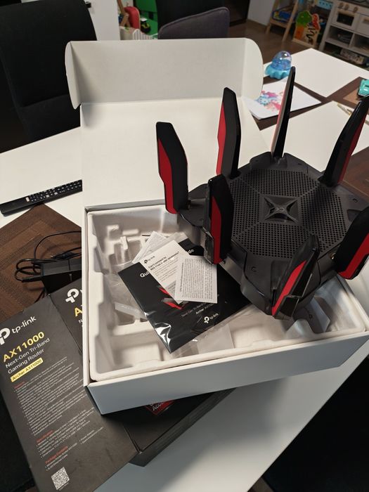 TP-Link Archer AX11000 Gaming Router Wi-Fi 6 Tri-Band | 10Gbps | Imp