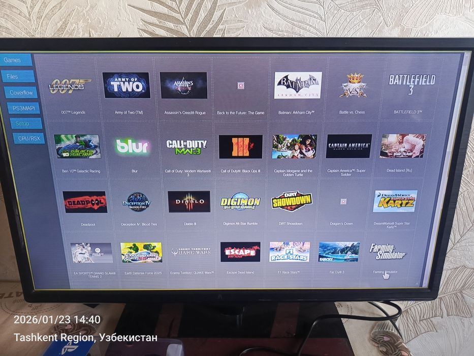 Ps3 super slim 500gb 82 ta oʻyini +3 garantiyasi bor